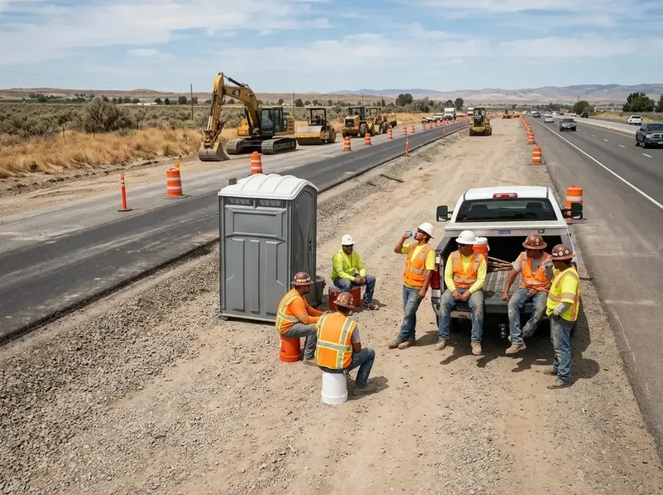 highway-road-construction-crew-007 — frequently asked questions, Porta Potty and Restroom Rentals in Hazelwood, MO